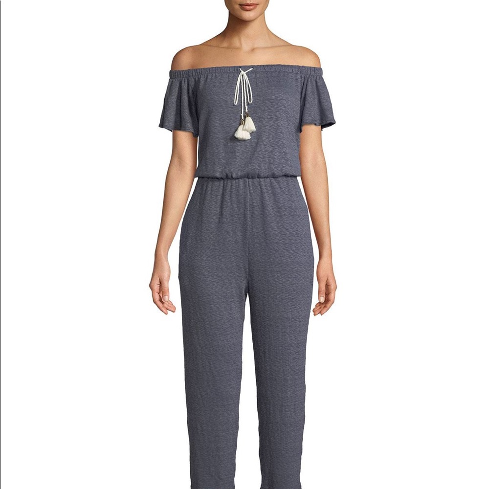 SPLENDID OFF THE SHOULDER JUMPSUIT